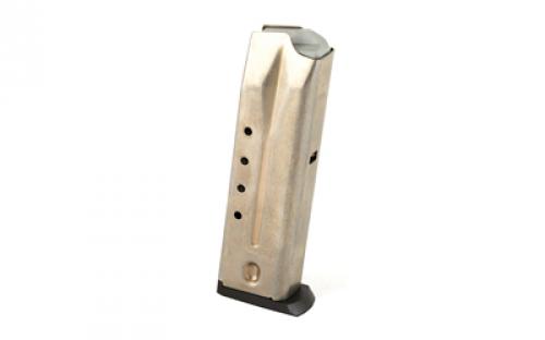 Ruger Magazine, 9MM, 15 Rounds, Fits P89/95, Stainless Steel, Silver 90233