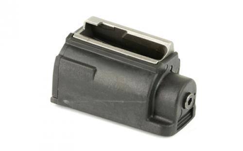 Ruger Magazine, 357 Mag, 5 Rounds, Fits M77, Black 90345