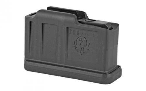 Ruger Magazine, 308 Winchester, 3 Rounds, AI-Style, Polymer, Black 90560