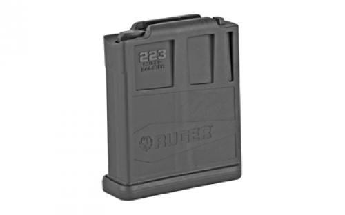 Ruger Magazine, 223 Remington/556NATO, 10 Rounds, AI-Style, Polymer, Black 90562