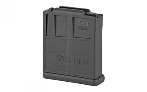 Ruger Magazine, 223 Remington/556NATO, 10 Rounds, AI-Style, Polymer, Black 90562