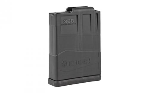 Ruger Magazine, 308 Winchester, 10 Rounds, AI-Style, Polymer, Black 90563