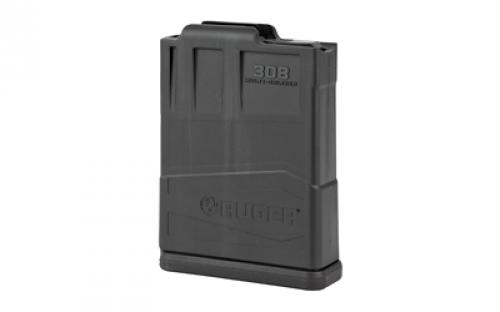 Ruger Magazine, 308 Winchester, 10 Rounds, AI-Style, Polymer, Black 90563