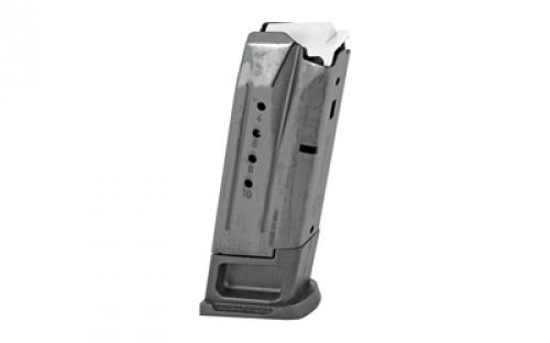Ruger Magazine, 9MM, 10 Rounds, Fits Ruger Security-9, Steel, Black 90638