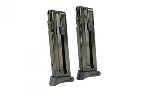 Ruger Magazine, 22LR, 10 Rounds, Fits Ruger SR22, with Finger Rest, 2 Pack, Steel, Blued Finish 90647