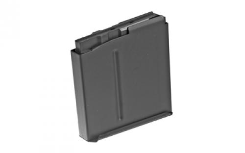 Ruger Magazine, 338 Lapua, 5 Rounds, Fits Ruger Precision Rifle, Steel, Black 90683