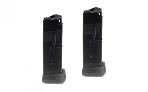 Ruger Magazine, 380 ACP, 12 Rounds, Fits Ruger LCP MAX, Steel, Blued Finish, Black, 2 Pack 90736