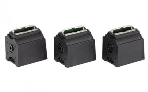 Ruger Magazine, BX-1, 22 LR, 10 Round, Fits Ruger 10/22 Left Hand Models Only, Black, 3 Pack 90979