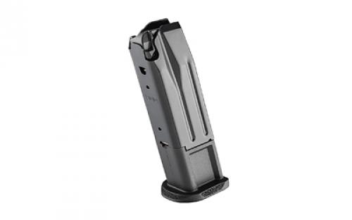 Springfield Magazine, 9MM, 10 Rounds, Fits Springfield Echelon, Stainless Steel Construction, Black EC6010