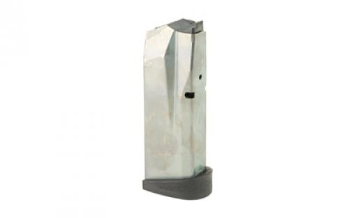 Smith & Wesson Magazine, 45ACP, 8 Rounds, Fits M&P Compact, with Finger Rest, Stainless 194920000