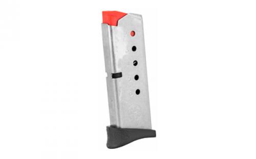 Smith & Wesson Magazine, 380ACP, 6 Rounds, Fits Bodyguard, Stainless 199300000