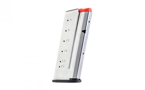Smith & Wesson Magazine, 5.7X28MM, Fits M&P 5.7, 22 Rounds, Silver 3015896