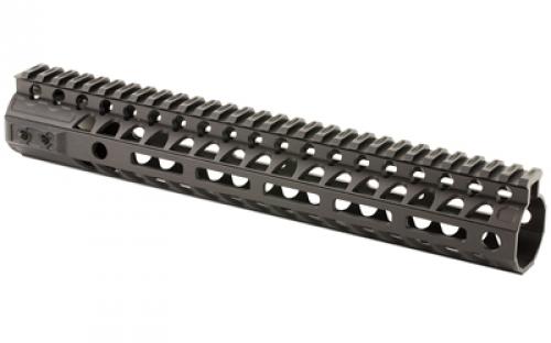 2A Armament Aethon, MLOK, Handguard, 7075-T6 Aluminum Barrel Nut, 6061 Extrusion, AR Rifles, 12", Anodized Black Finish 2A-AERML-12