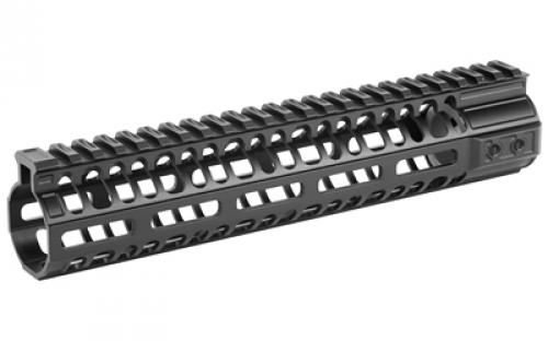 2A Armament BL-RAIL M-LOK, Gen 2, Handguard, 7075-T6 Aluminum Barrel Nut, 6061 Extrusion, AR Rifles, 10, Anodized Black Finish 2A-BLRML-10G2