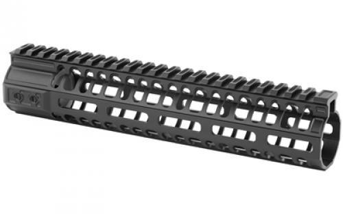 2A Armament BL-RAIL M-LOK, Gen 2, Handguard, 7075-T6 Aluminum Barrel Nut, 6061 Extrusion, AR Rifles, 10", Anodized Black Finish 2A-BLRML-10G2