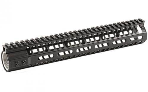 2A Armament BL-RAIL M-LOK, Gen 2, Handguard, 7075-T6 Aluminum Barrel Nut, 6061 Extrusion, AR Rifles, 12", Anodized Black Finish 2A-BLRML-12G2