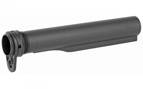 2A Armament Builder Series, AR10 Buffer Tube Assembly, 5-Position Billet Buffer, Aluminum End Plate, Steel Barrel Nut, Anodized Black Finish 2A-BSBT-10A