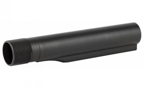2A Armament Builder Series, AR15 Buffer Tube Assembly, 5-Position Billet Buffer, Aluminum End Plate, Steel Barrel Nut, Anodized Black Finish 2A-BSBT-A