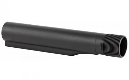 2A Armament Builder Series, AR15 Buffer Tube Assembly, 5-Position Billet Buffer, Aluminum End Plate, Steel Barrel Nut, Anodized Black Finish 2A-BSBT-A