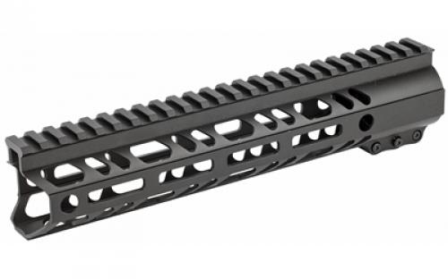 2A Armament Builder Series, 10 Handguard, M-LOK, Fits AR15, Anodized Black Finish 2A-BSHG-10