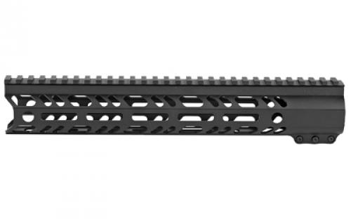 2A Armament Builder Series, 12" Handguard, M-LOK, Fits AR15, Anodized Black Finish 2A-BSHG-12