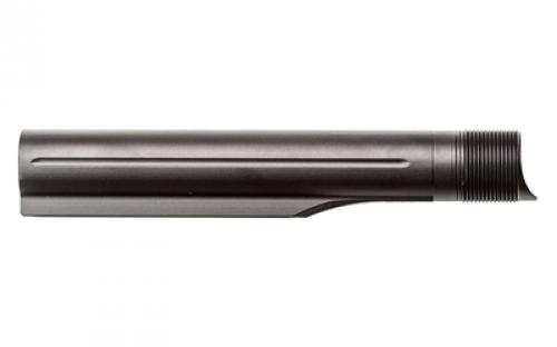 2A Armament Buffer Tube, Mil-Spec, Fits AR10 Rifles, Billet Machined, 8 Position, Carbine Length,  Anodized Black Finish 2A-BTU8-1