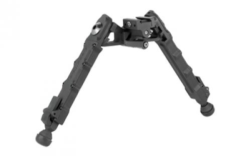 Accu-Tac HD-50, 50BMG Heavy Duty Rifle Bipod, Black Finish HD50-0000