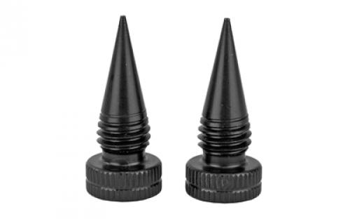 Accu-Tac LR-10 G2 Bipod Spike Set, Black Finish LRS-0200