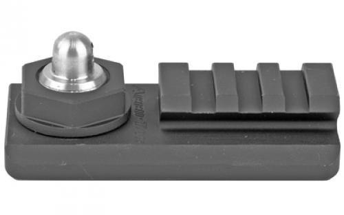 Accu-Tac Sling Stud Rail Adapter, Anodized Finish, Black Color, Allows Accu-Tac Bipod to mount to Sling Stud SSRA-200