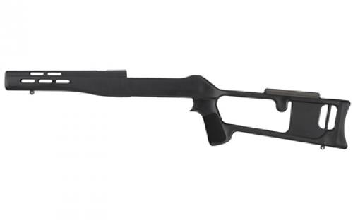 ATI Outdoors Stock, Fits Ruger 10/22, Glass Filled Nylon, Thumbhole Stock, Black RUG3000