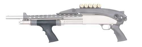 ATI Outdoors Forend, Fits Mossberg/Winchester/Remington, 12 & 20 Gauge, Pistol Grip, Black SFP0300