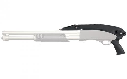 ATI Outdoors Stock, Fits Mossberg/Winchester/Remington, 12 & 20 Gauge, Top Folder, Black TFS0600