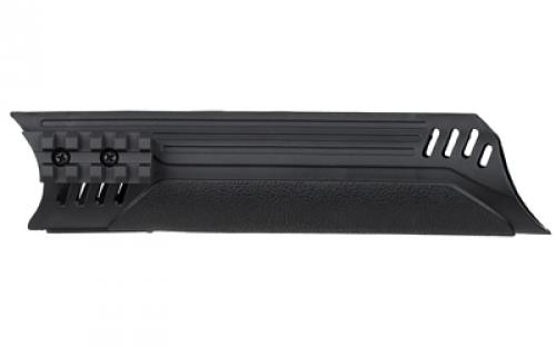 ATI Outdoors Stock, Fits Mossberg/Winchester/Remington, 12 & 20 Gauge, with Picatinny, Black TSG0300