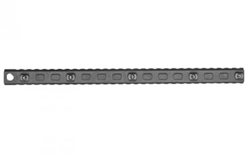 Arisaka Defense Rail Slider, Picatinny Rail M-Lok, 8 Slot, Fits M-LOK, Integrated QD Mount, Anodized Finish, Black RS-RAIL-8M