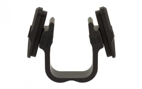 Arisaka Defense MCX Zero Retention Clamp, Fits Sig Sauer MCX, MI Suppressor Handguard, Anodized Finish, Black ZRC-MI-300-SD