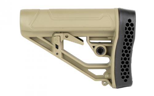 Adaptive Tactical EX Performance Stock, Fits AR Rifles, Flat Dark Earth AT-02012-E