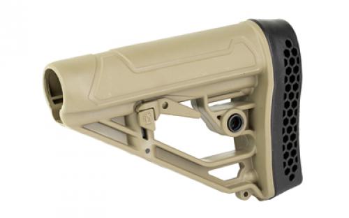 Adaptive Tactical EX Performance Stock, Fits AR Rifles, Flat Dark Earth AT-02012-E