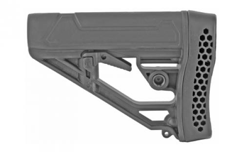 Adaptive Tactical EX Performance Stock, Fits AR-10/15 Rifles, Black AT-02012