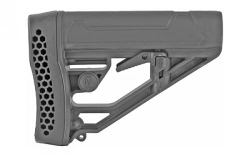 Adaptive Tactical EX Performance Stock, Fits AR-10/15 Rifles, Black AT-02012
