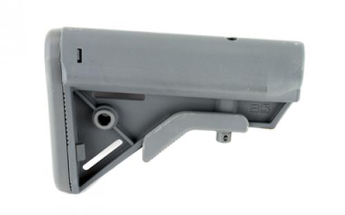 B5 Systems BRAVO Stock, Mil Spec, Quick Detach Mount, Gray BRV-1117