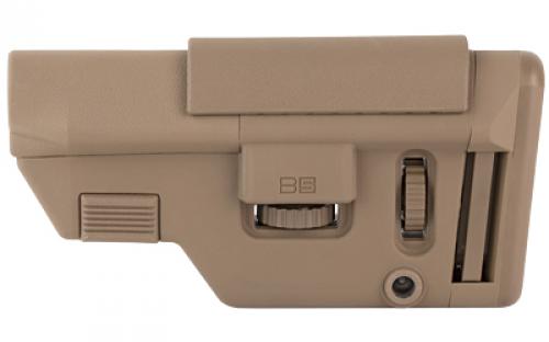 B5 Systems Collapsible Precision Stock, Flat Dark Earth, Medium Length Cheek Riser CPS-1305