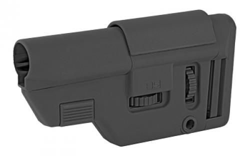 B5 Systems Collapsible Precision Stock, Black, Short Length Cheek Riser CPS-1400