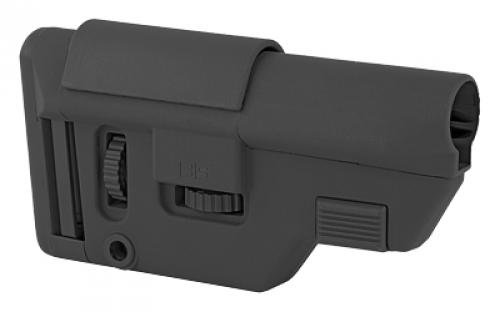 B5 Systems Collapsible Precision Stock, Black, Short Length Cheek Riser CPS-1400