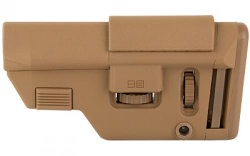 B5 Systems Collapsible Precision Stock, Coyote, Short Length Cheek Riser CPS-1402