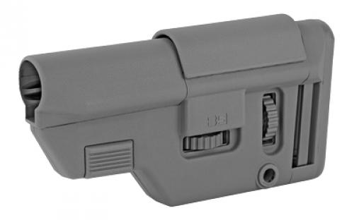 B5 Systems Collapsible Precision Stock, Gray, Short Length Cheek Riser CPS-1405
