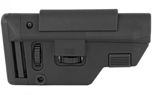 B5 Systems Collapsible Precision Stock, Stock, Black, Long Length Cheek Riser CPS-1412