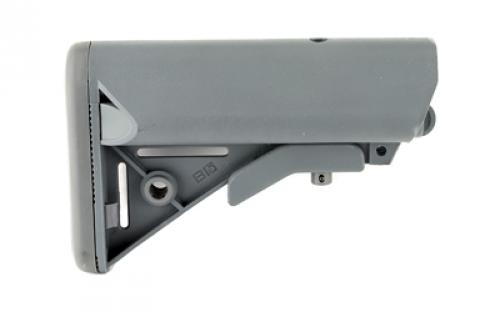 B5 Systems SOPMOD Stock, Mil Spec, Quick Detach Mount, Gray SOP-1123
