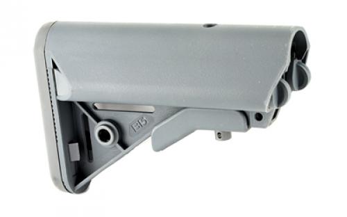 B5 Systems SOPMOD Stock, Mil Spec, Quick Detach Mount, Gray SOP-1123