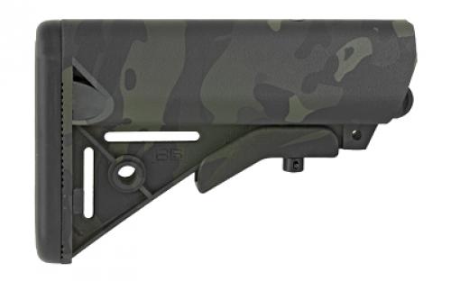 B5 Systems SOPMOD Stock, MultiCam Black, w/ Quick Detach Mount, Double the resin and glass of prior SOPMOD stock, makes this stock 2-3 times stronger., Mil Spec SOP-1422