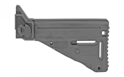 B&T Foldable/Retractable Stock, Fits APC9/APC45, Black Finish BT-36360